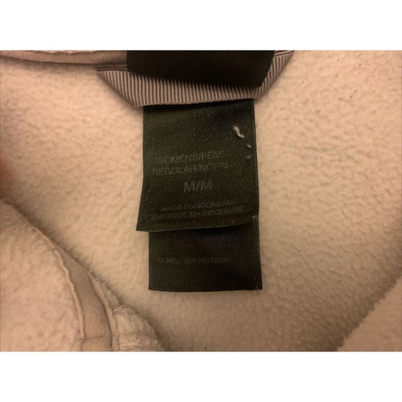 The North Face medium womens fleece full zip white jacket - Picture 4 of 7